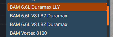 DURAMAX engines pack 2001-06