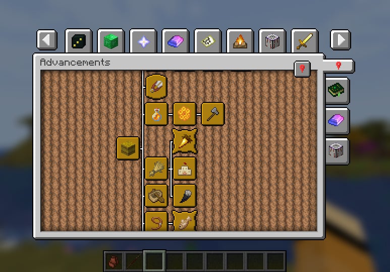 Paginated Advancements & Custom Frames