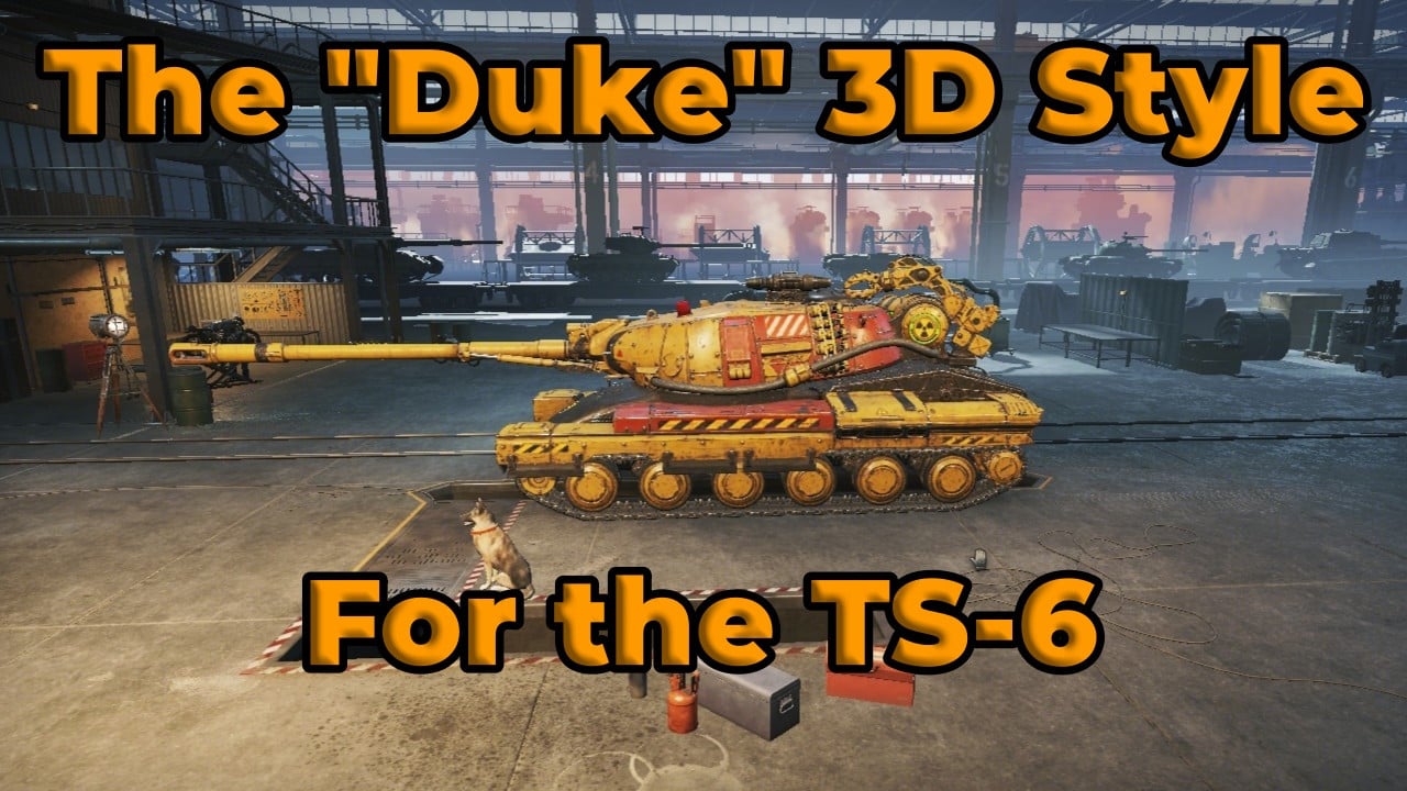Special 3D skin_for the Battle Pass – Reloaded_Duke Nukem_for the TS-6
