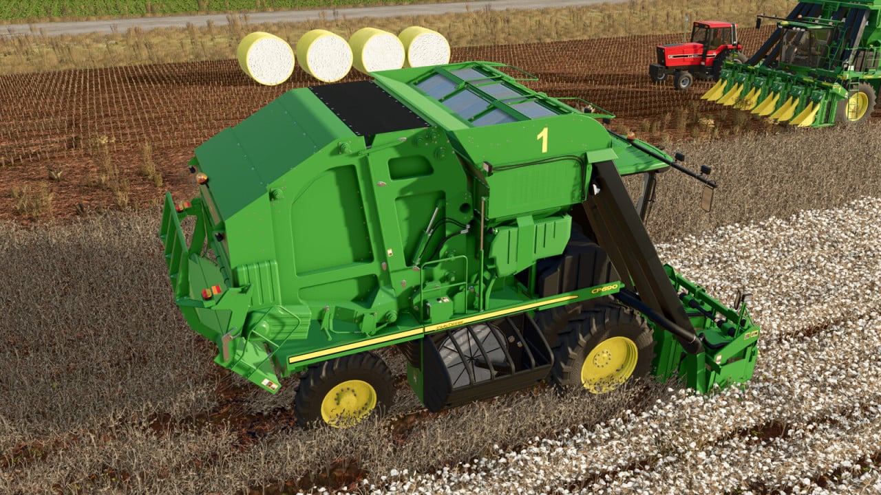 John Deere 7760/CP690 Roller Pickers