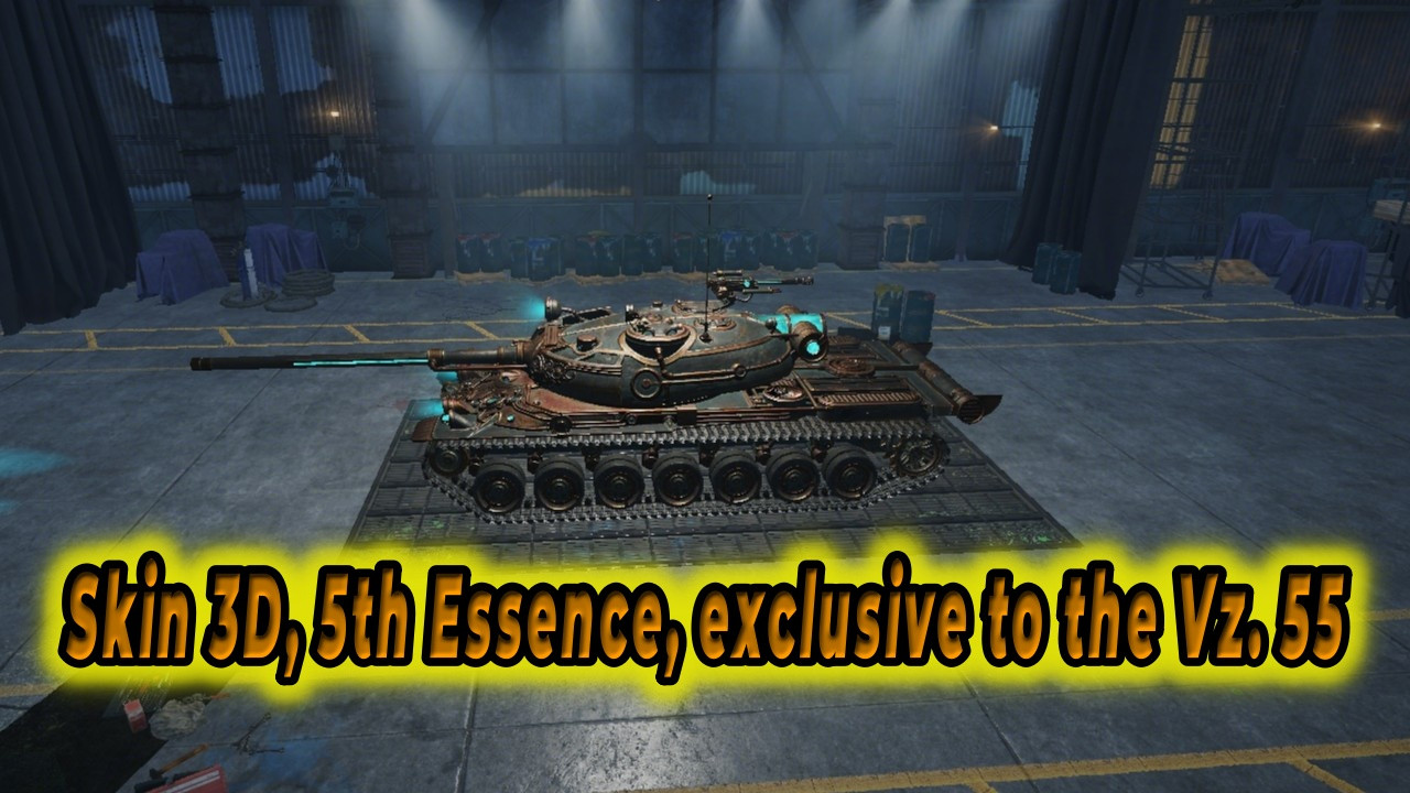 Skin 3D, 5th Essence, Exclusive to the Vz. 55