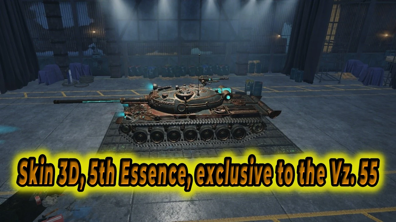 Skin 3D, 5th Essence, Exclusive to the Vz. 55