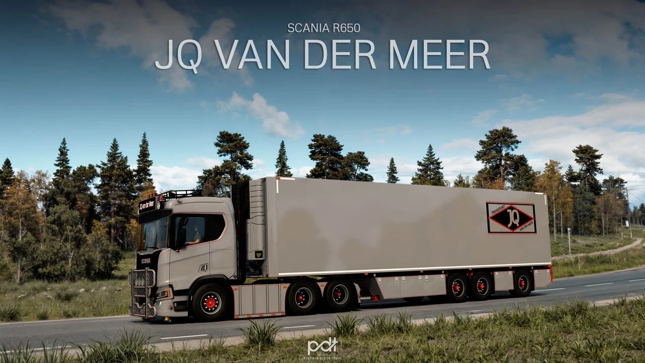 Scania R650 "JQ van der Meer" v12.0