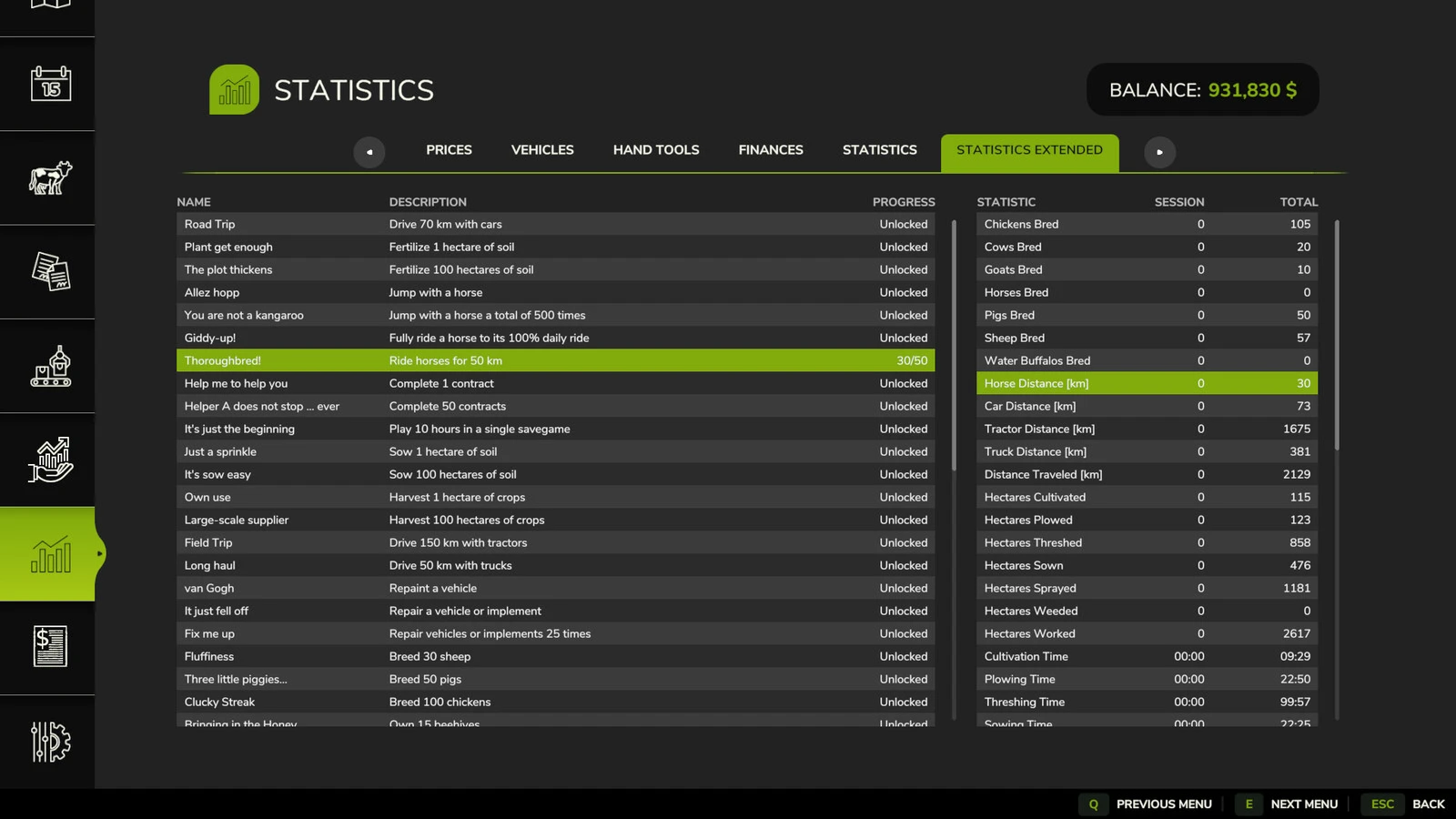 Statistics Extended 1.0