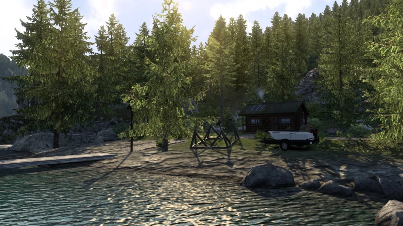 Washington Lake cabin (rustic version)