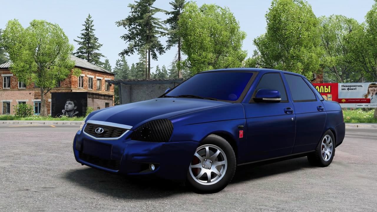 Lada Priora Sport mod version 1.0 for BeamNG.drive (v0.38.x)
