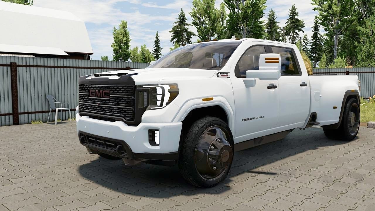 GMC Sierra Denali mod version 2.2 for BeamNG.drive (v0.38.x)