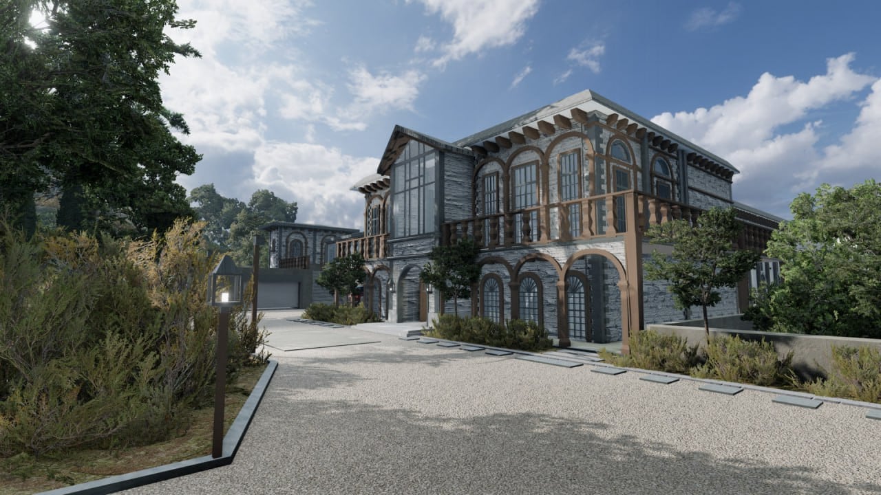 West Coast USA Modern Mansion