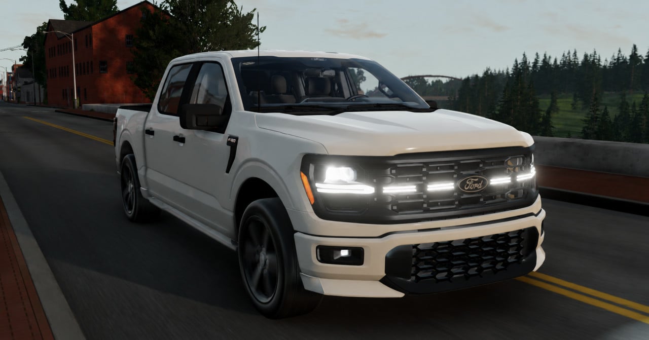 2021-2026 Ford F-150 XL/XLT/STX/Lariat/Platinum/Lobo/Tremor BeamNG Pack