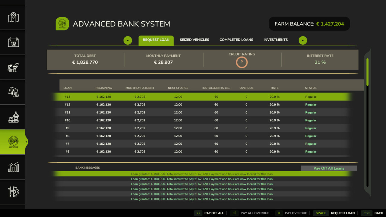 Advanced Bank System
