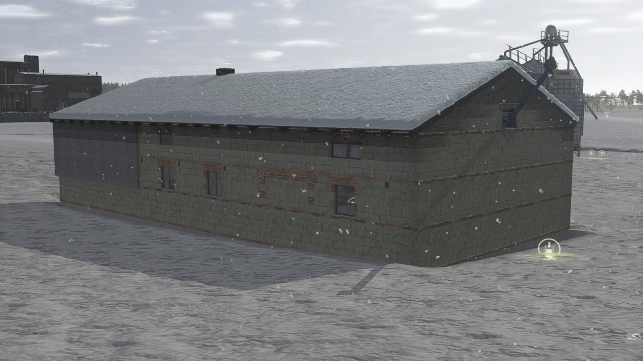 Cowbarn With Loft And Brake Room