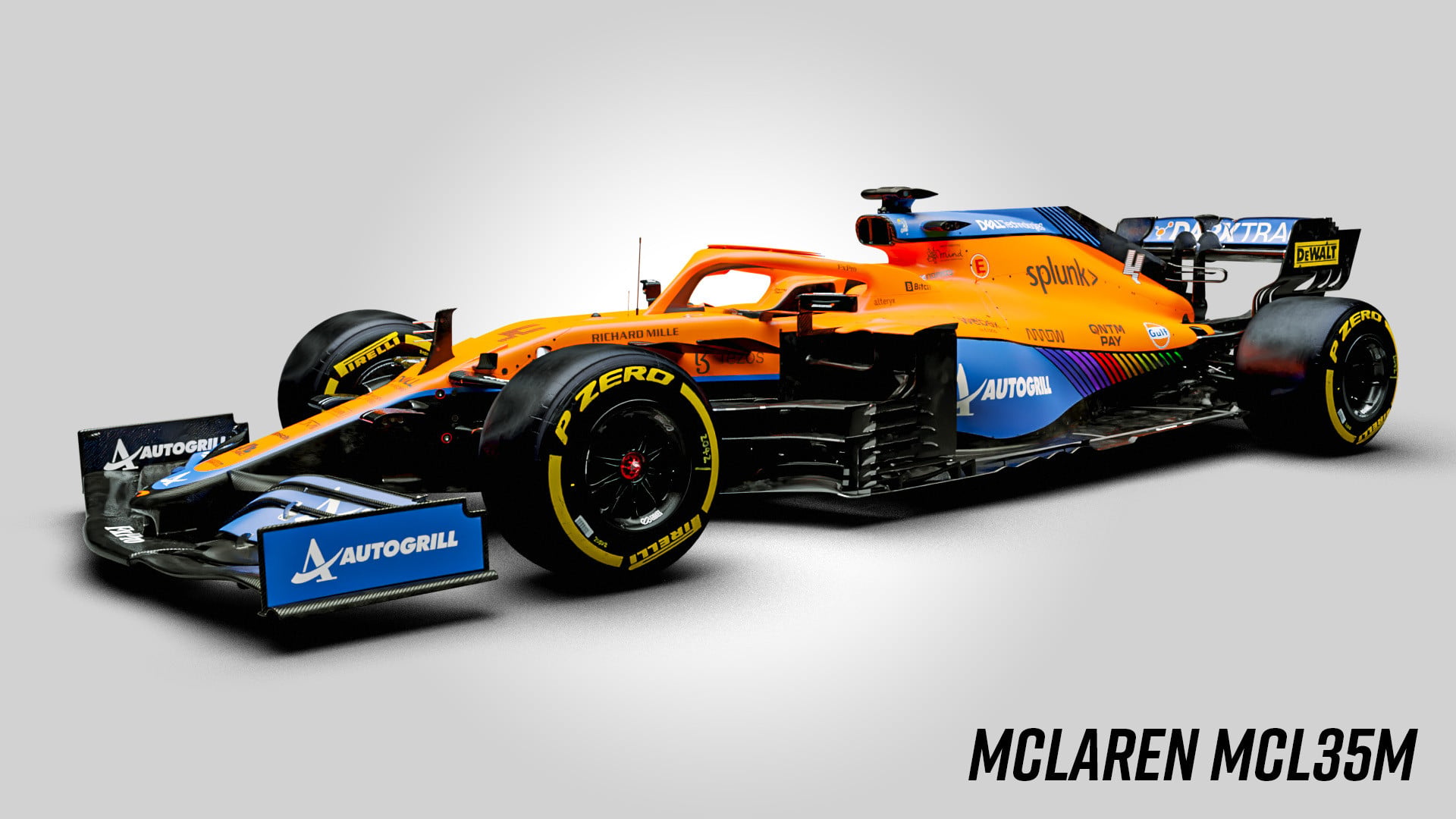 Formula Hybrid 2021 | McLaren MCL35M 2021 Skin Pack image 2