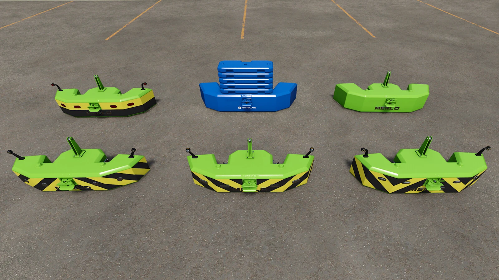 Weights Merlo Pack 1.0