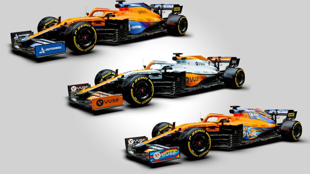 Formula Hybrid 2021 | McLaren MCL35M 2021 Skin Pack