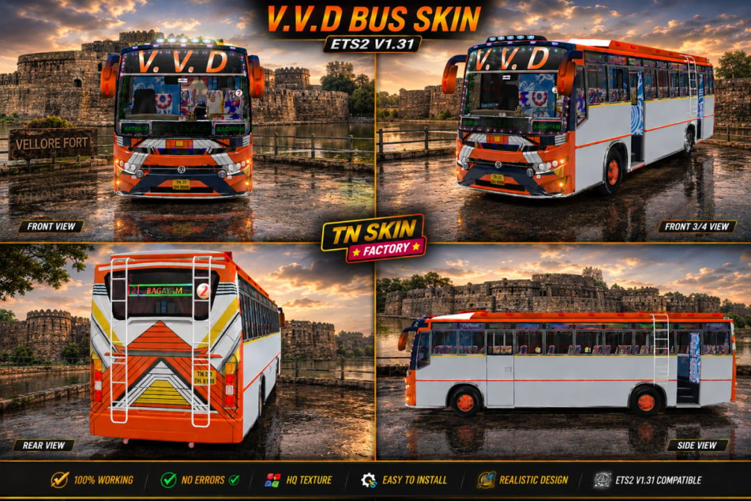 V.V.D BUS SKIN