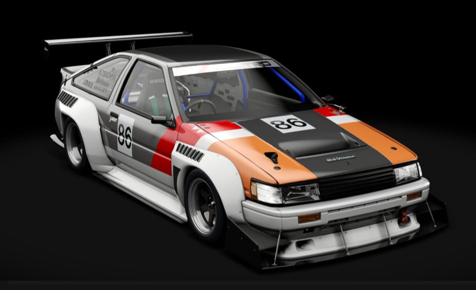 Toyota Corolla Levin AE86 N2 Car Factory Japan