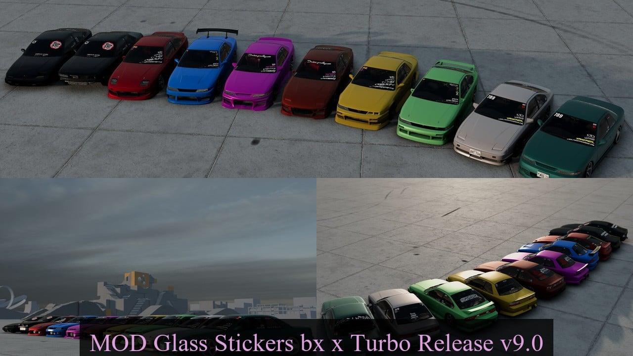 MOD Glass Stickers bx x Turbo Release v9.0