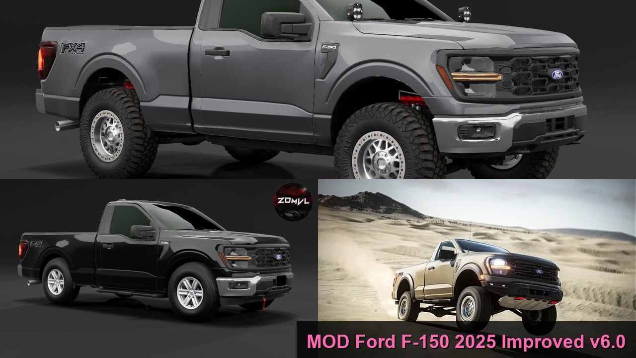 MOD Ford F-150 2025 Improved v6.0