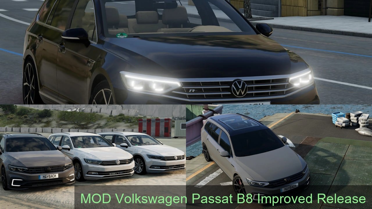 MOD Volkswagen Passat B8 Improved Release
