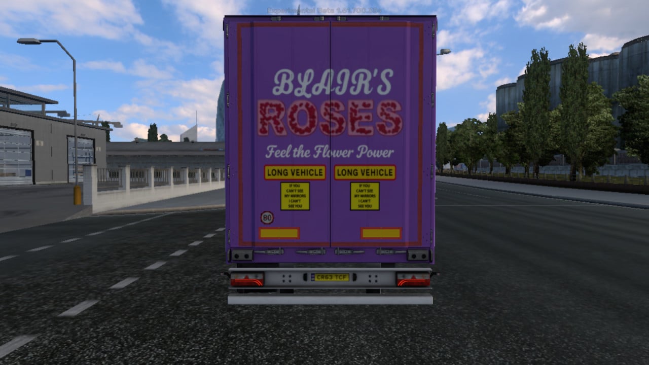 Blair's Roses & Rox Painting Semi Trailer Skin Pack