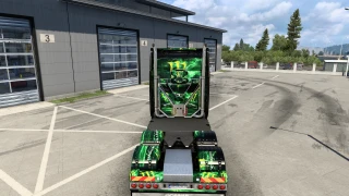 Monster Energy Scania Skin 1.0 thumbnail 8