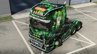 Monster Energy Scania Skin 1.0 thumbnail 9