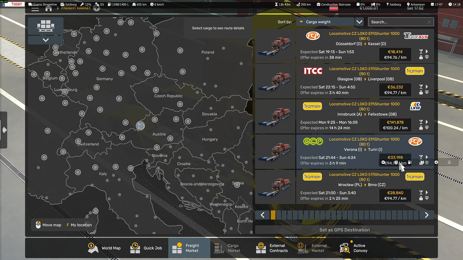 Special Transport in Freight Market 1.0