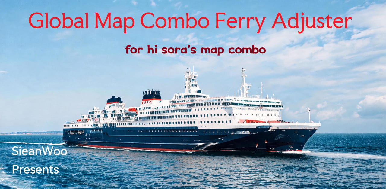 Ferry Adjuster for Map Combo