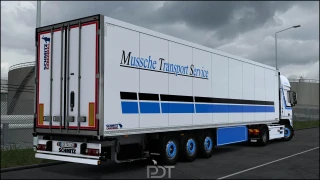 DAF XF 105 "Mussche Transport" + Trailer v5.0 thumbnail 3