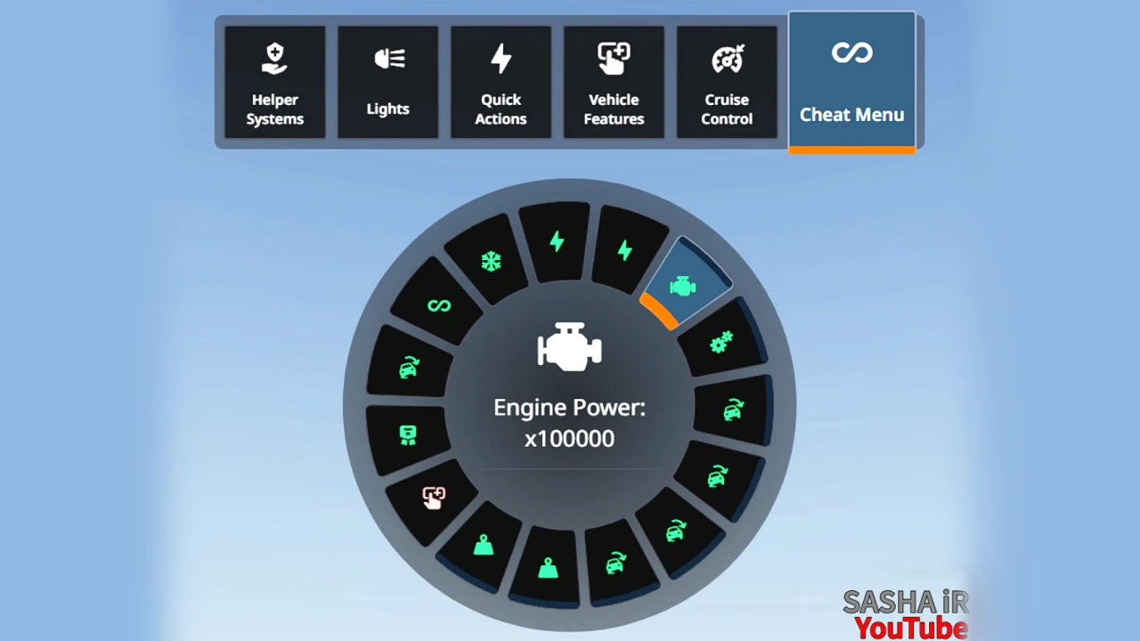 Radial Cheat Menu