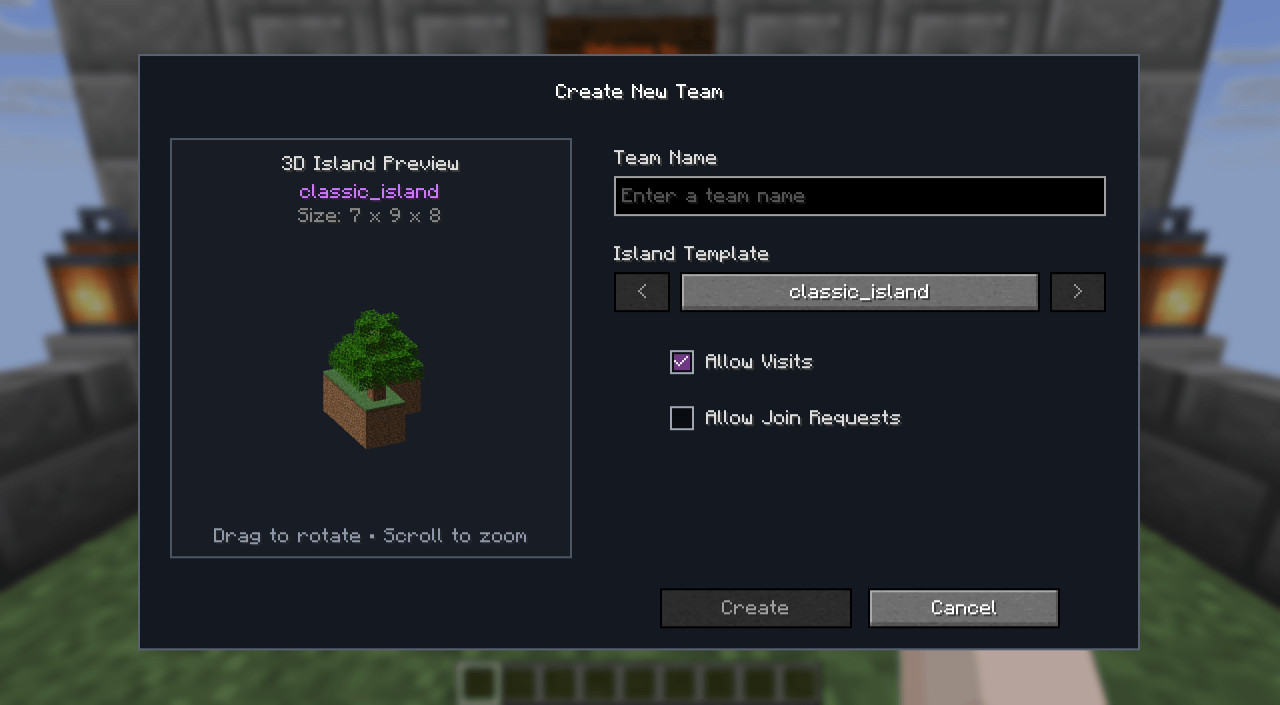 Haven Skyblock Builder