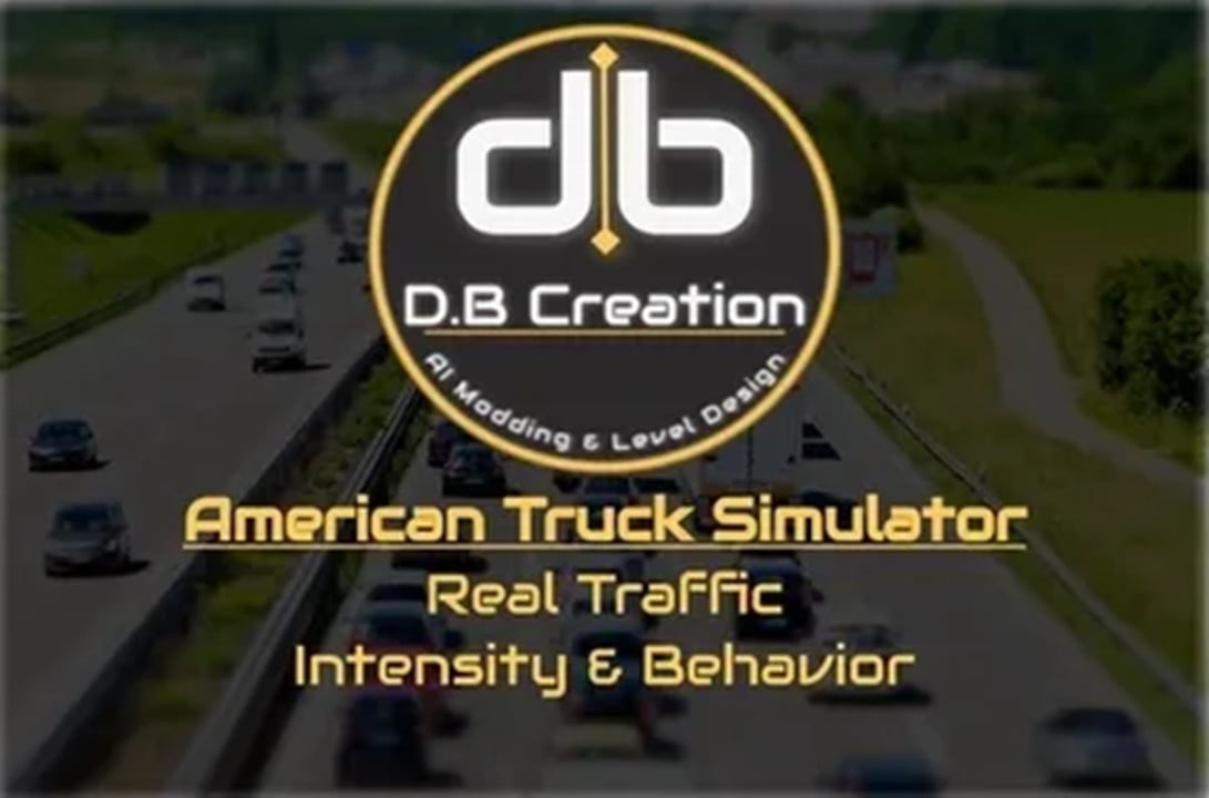 D.B Creation ATS Real Traffic Mod