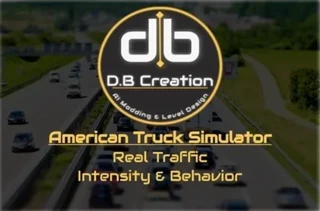 D.B Creation ATS Real Traffic Mod 1.60 thumbnail 2