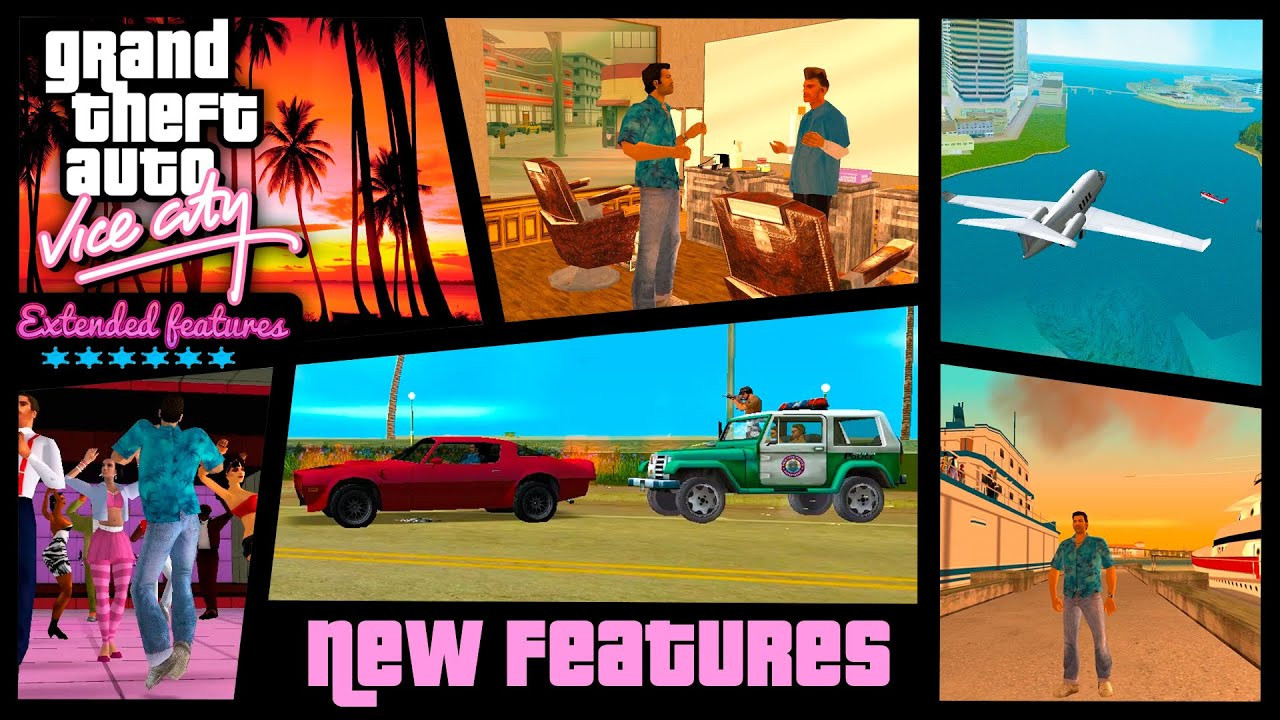 Vice City Actual Extended Features