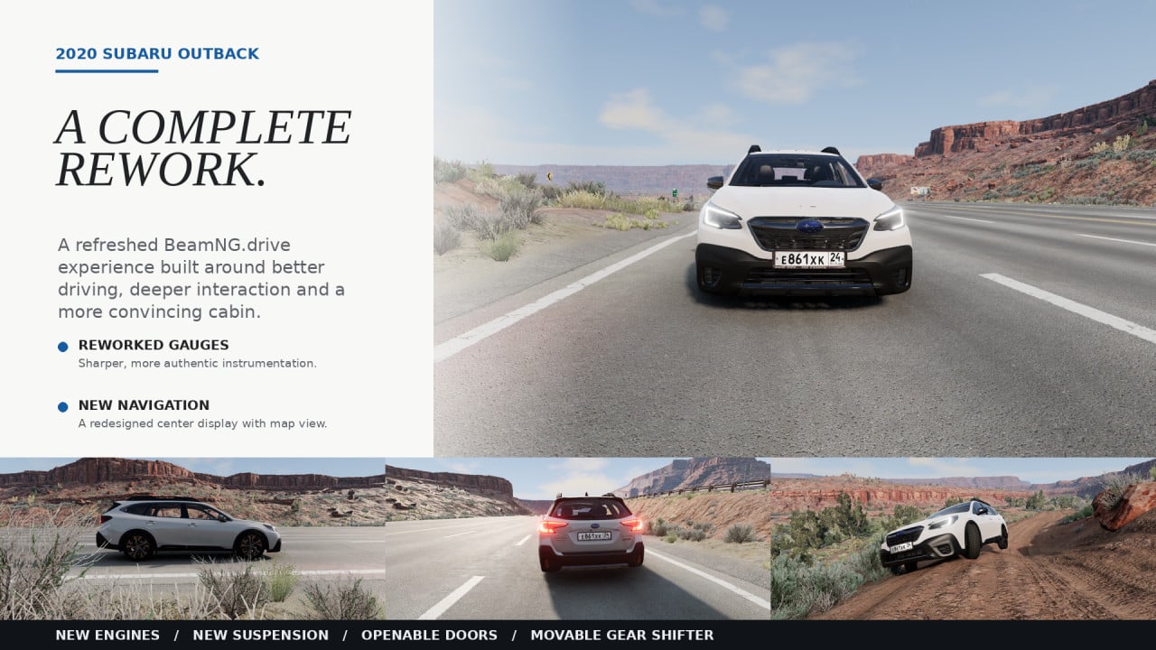 2020 Subaru Outback revamp by Logicbeamng