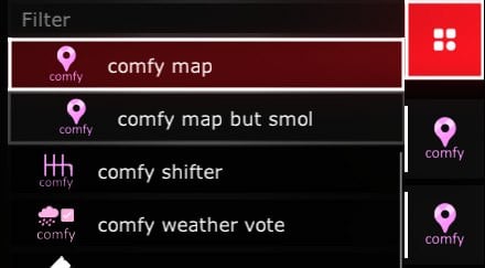 Comfy Map