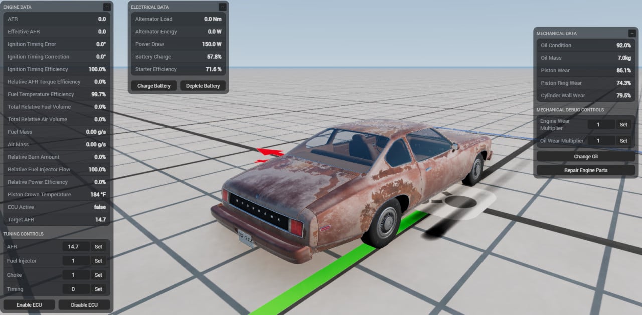 Advanced Engine Tuning and Wear