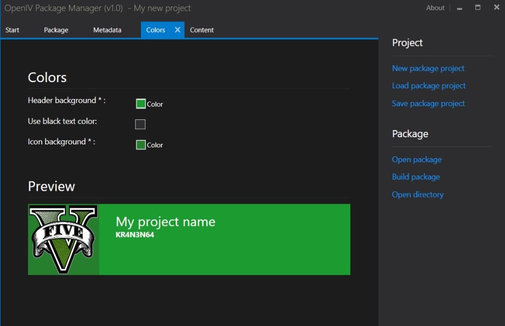 OpenIV Package Manager
