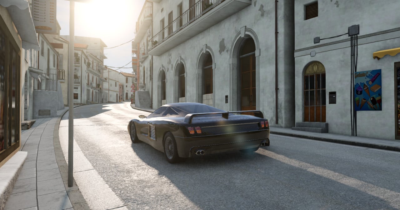 Alfa Romeo Fulmine V8(fictional concept car)(Automation)