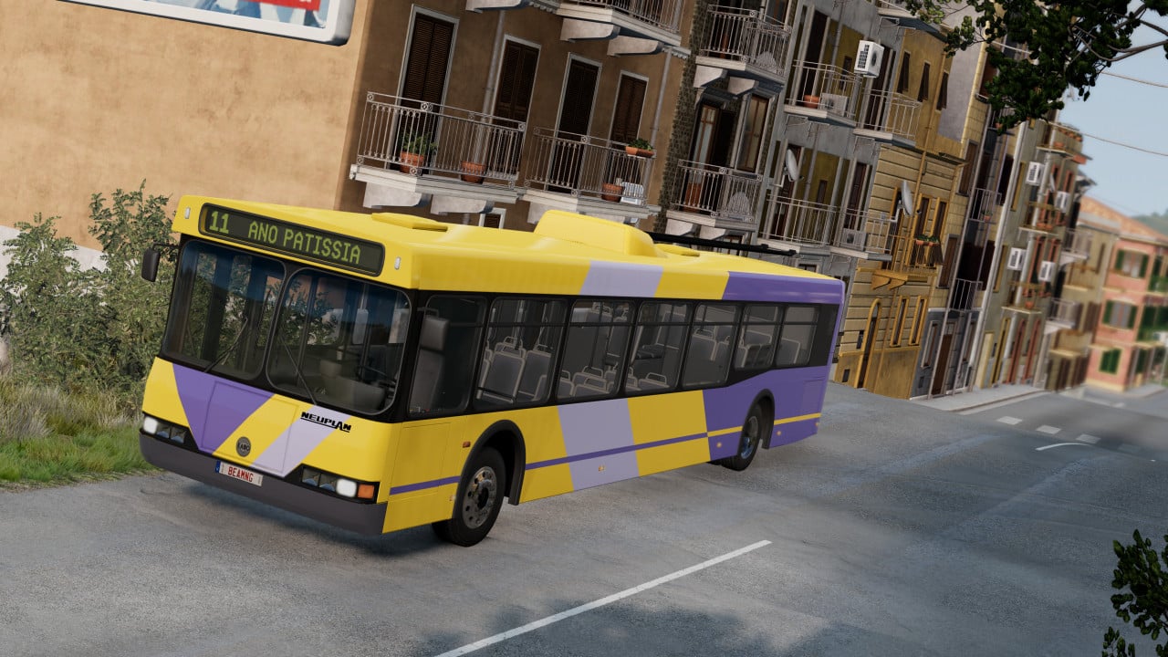 Athens Bus And Trolley Skins - REWORKED 2026