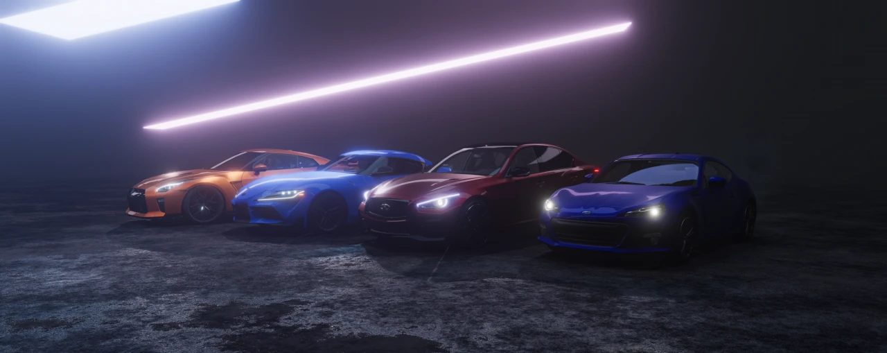 JDM / Japanesse Cars Pack | 0.38