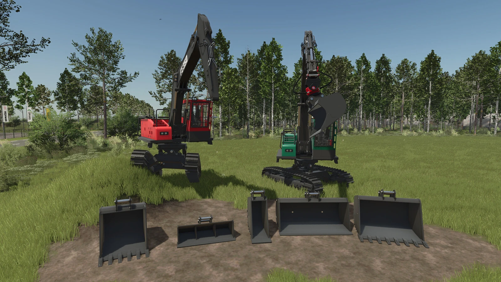 Forestry Excavator Pack 1.0