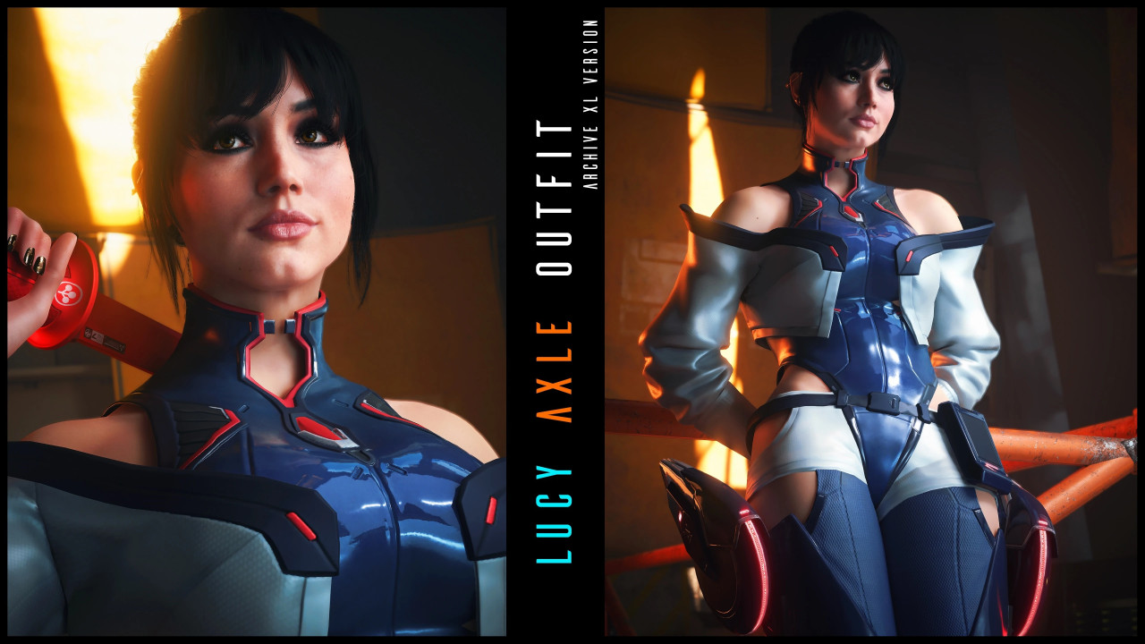 Lucy Axle Outfit - Edgerunners - Archive XL