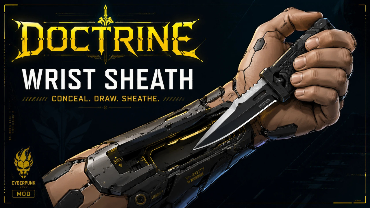 Doctrine Wrist Sheath