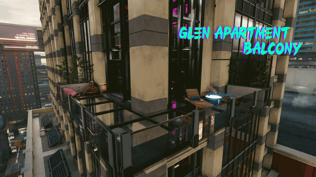 Glen Apartment Balcony