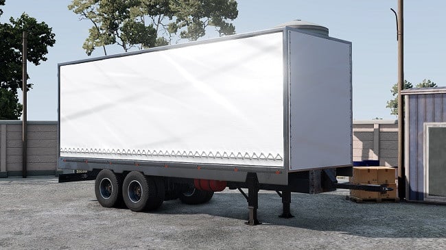 Euro-Style Tandem Trailer
