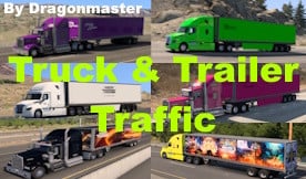 Truck & Trailer Traffic by Dragonmaster