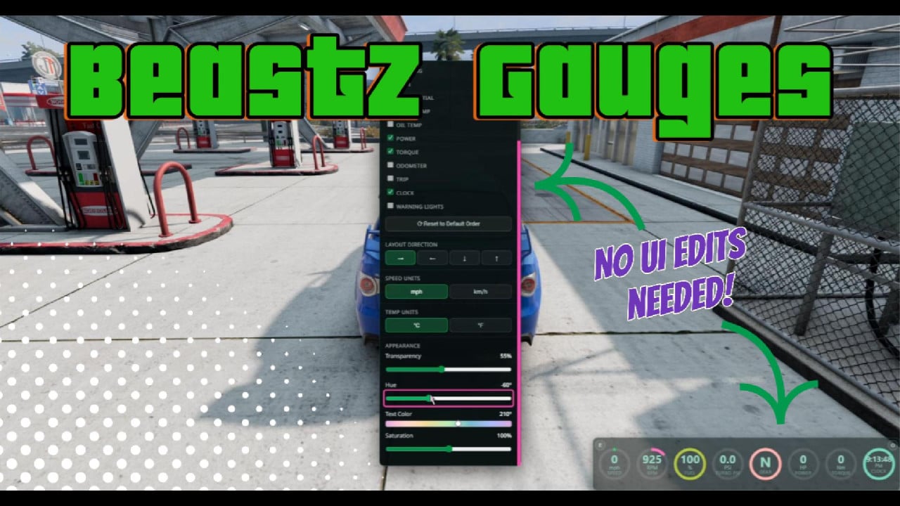BeastZ Gauges