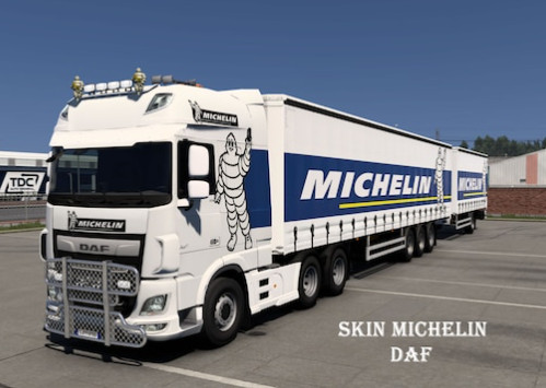 michelin pack ets2 y remolque doble en cualquier parte