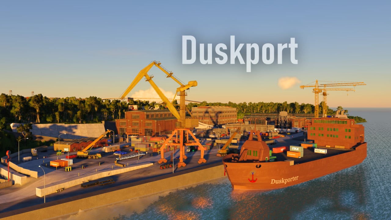 [PAID] Duskport - Realistic City Map